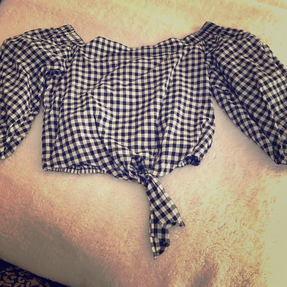 Forever 21 gingham top